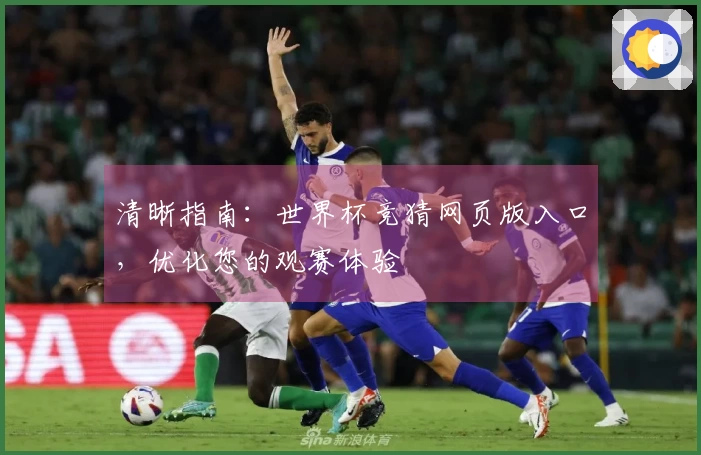 清晰指南：世界杯竞猜网页版入口，优化您的观赛体验