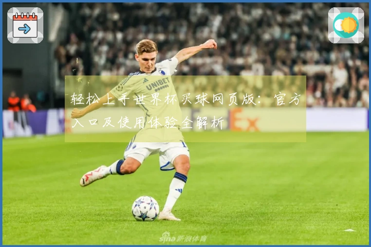 轻松上手世界杯买球网页版：官方入口及使用体验全解析