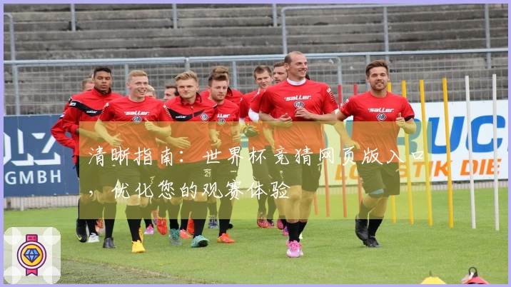 清晰指南：世界杯竞猜网页版入口，优化您的观赛体验